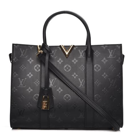 lv black monogram tote|louis vuitton monogram very tote.